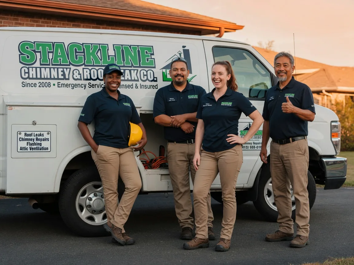 Chimney flashing repair company in Layton, UT